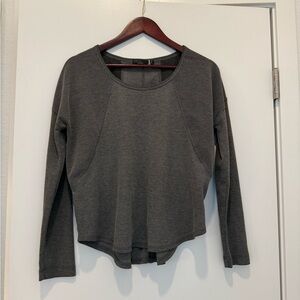 Prana Gray Long Sleeve Women's Top